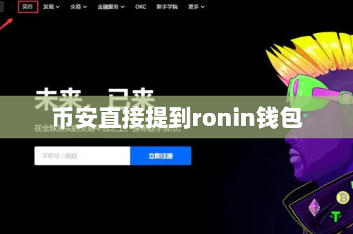 币安直接提到ronin钱包